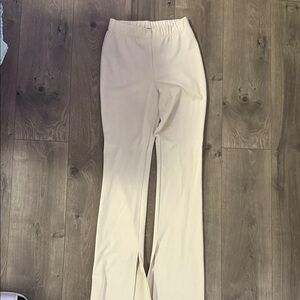 Forever 21 Cream Leggings